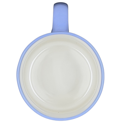 Top view of Bella Floral Wildflower Lavender Handle Mug 10 Strawberry Street showcasing its elegant design and color