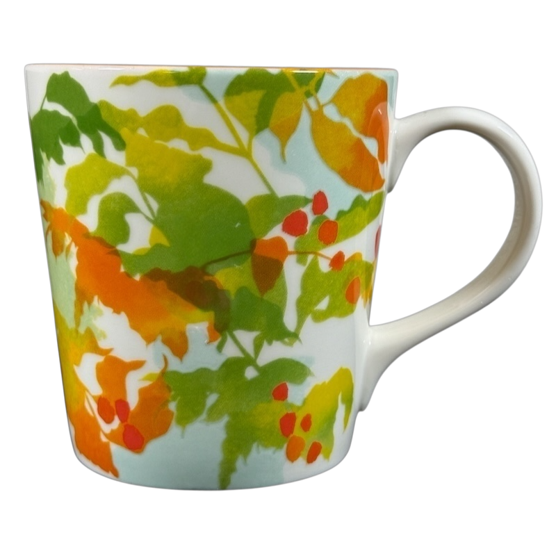 Colorful Floral Watercolors 14oz Mug Starbucks