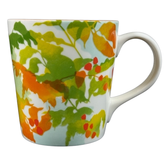 Colorful Floral Watercolors 14oz Mug Starbucks