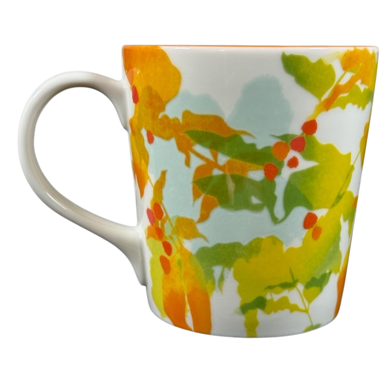 Colorful Floral Watercolors 14oz Mug Starbucks
