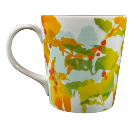 Colorful Floral Watercolors 14oz Mug Starbucks