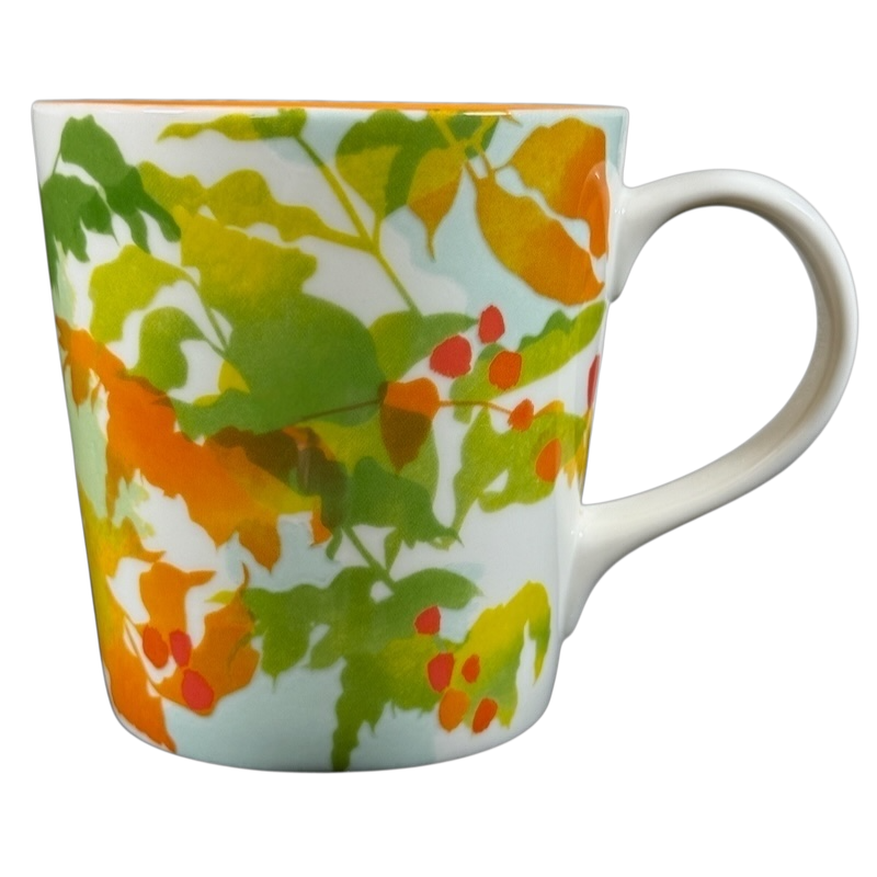 Colorful Floral Watercolors 14oz Mug Starbucks
