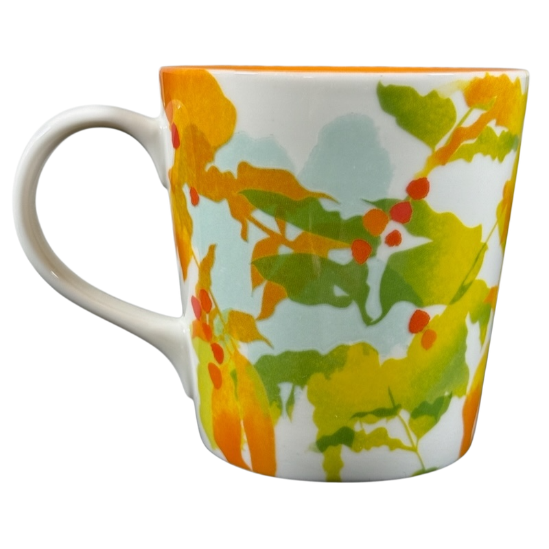 Colorful Floral Watercolors 14oz Mug Starbucks