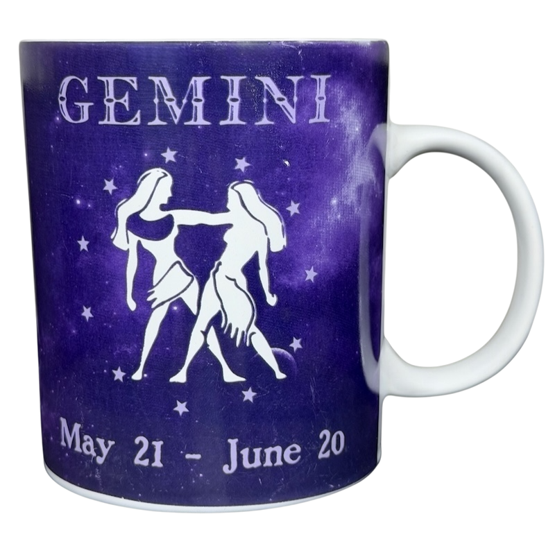 Gemini Zodiac Acronym Oversized Mug Fisher