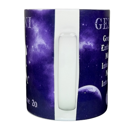 Gemini Zodiac Acronym Oversized Mug Fisher