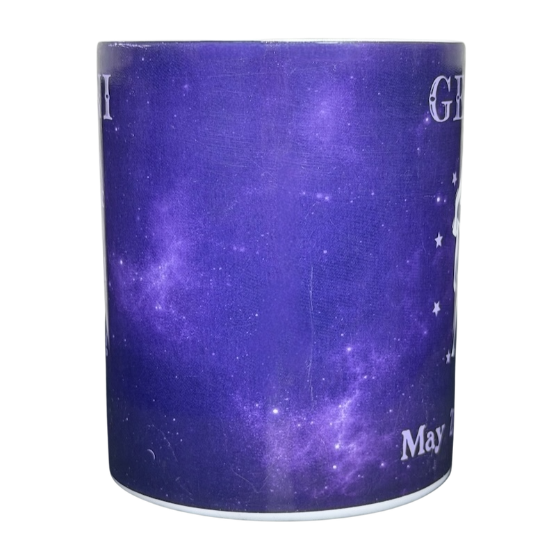 Gemini Zodiac Acronym Oversized Mug Fisher