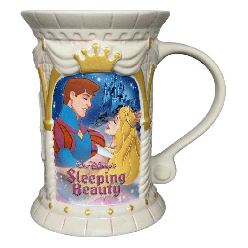 Sleeping Beauty 3D Figural Castle Mug Disney Store Exclusive