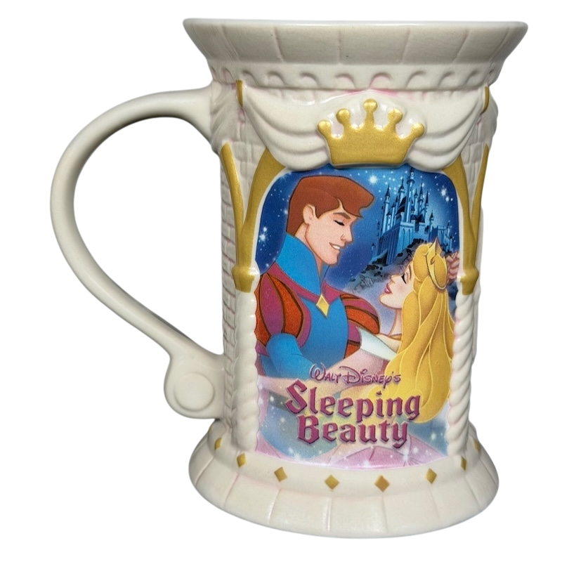 Sleeping Beauty 3D Figural Castle Mug Disney Store Exclusive