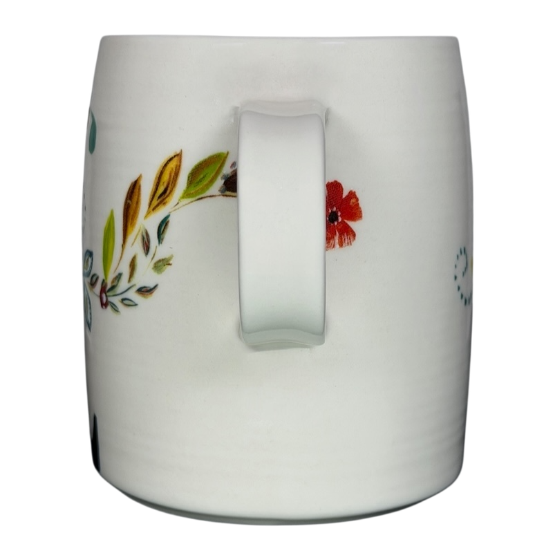 Petal Palette Starla M Halfmann Letter "L" Monogram Initial Mug Anthropologie