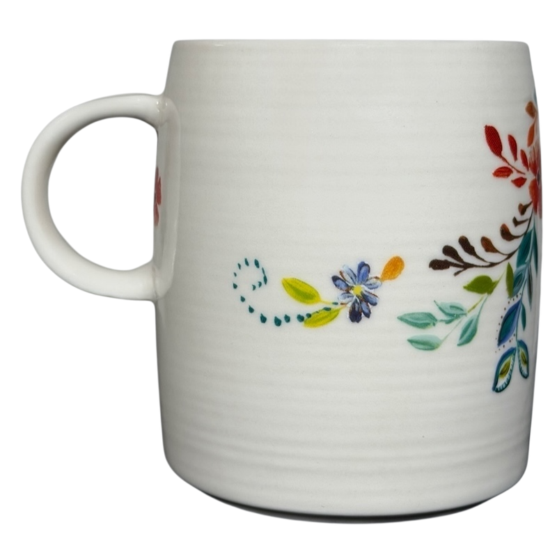 Petal Palette Starla M Halfmann Letter "L" Monogram Initial Mug Anthropologie