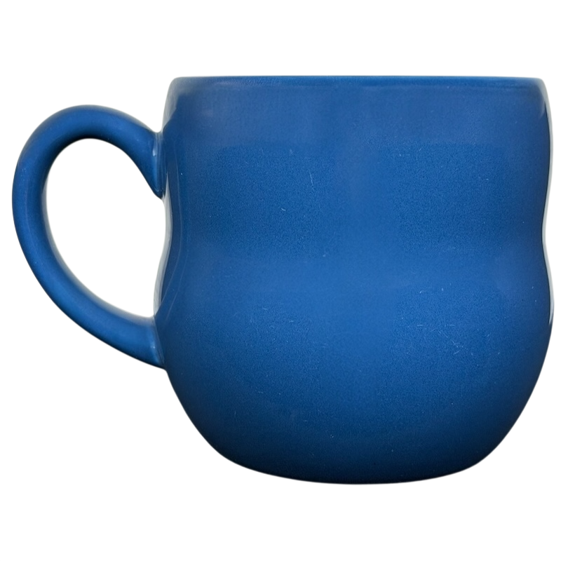 Penguin Holding Fish Sculpted Mug Caribou Coffee