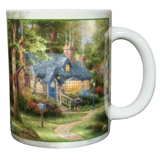 Hometown Lake Thomas Kinkade Mug Amcal