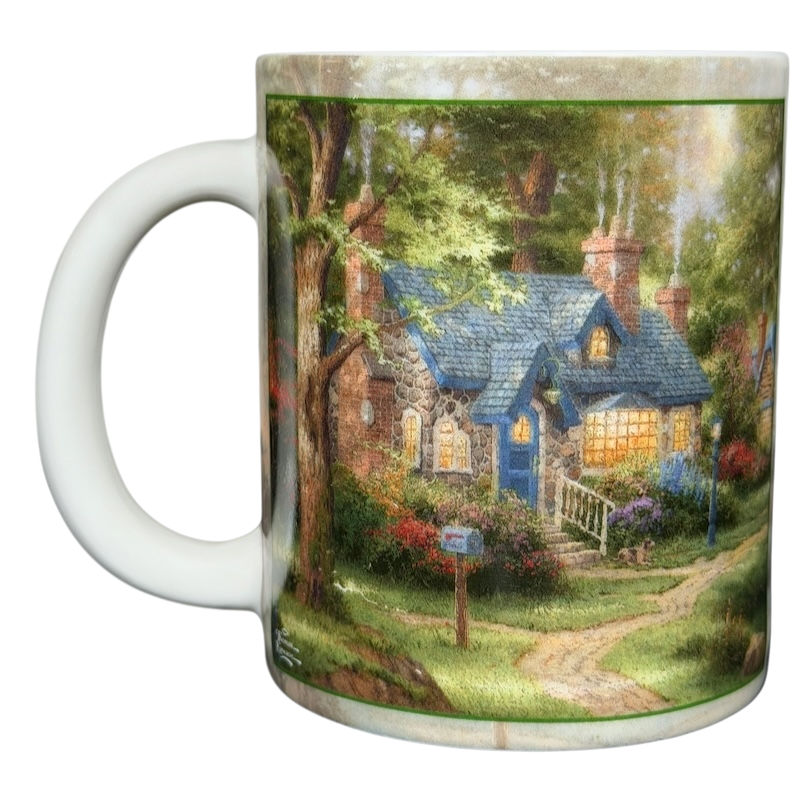 Hometown Lake Thomas Kinkade Mug Amcal