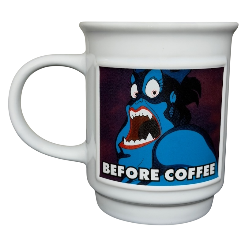 Ursula Before After Coffee Little Mermaid Villain Mug Disney Parks