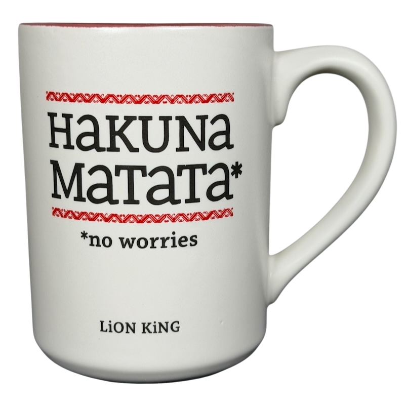 The Lion King Hakuna Matata No Worries Mug Disney Hallmark