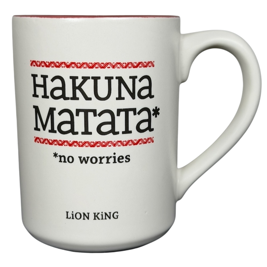 The Lion King Hakuna Matata No Worries Mug Disney Hallmark