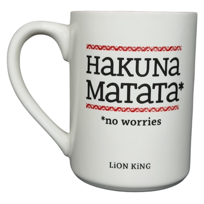 The Lion King Hakuna Matata No Worries Mug Disney Hallmark