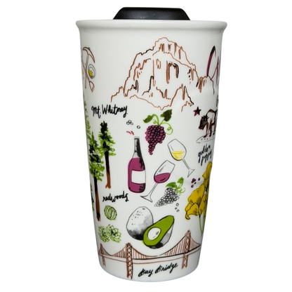 California The Golden State 10oz Tumbler 2016 Starbucks