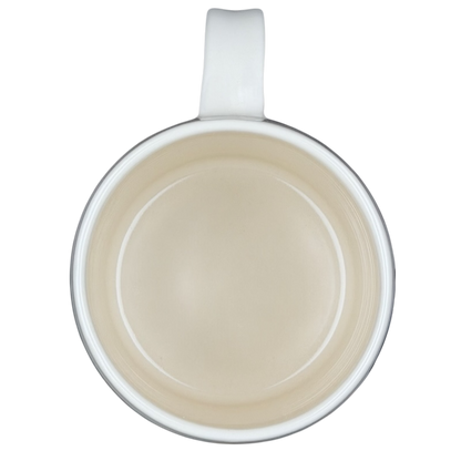 Petal Palette Starla M Halfmann Letter "L" Monogram Initial Mug Anthropologie