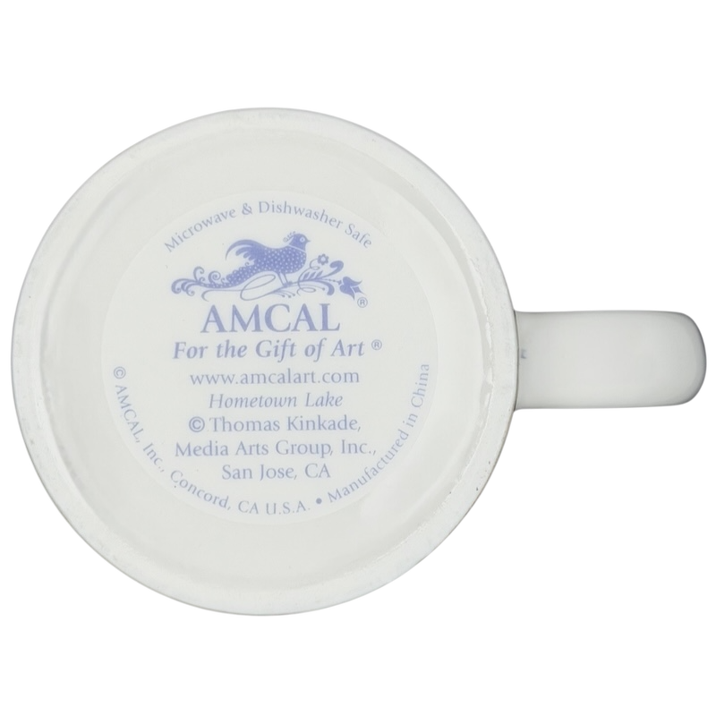 Hometown Lake Thomas Kinkade Mug Amcal