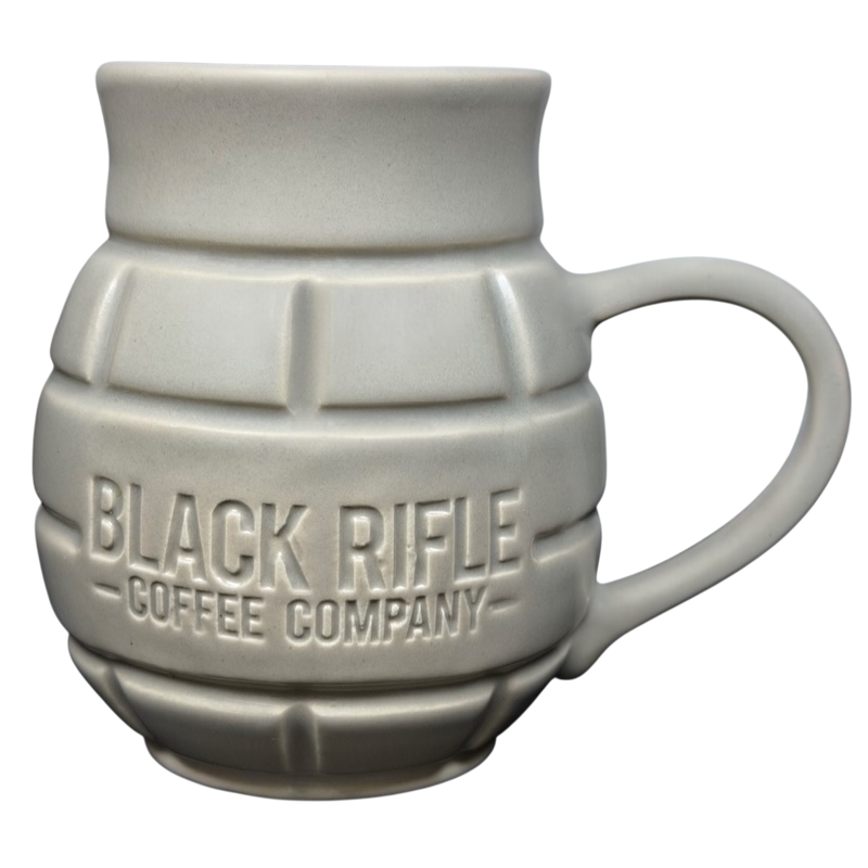 Black Rifle Coffee Company Grenade Style Barrel Mug