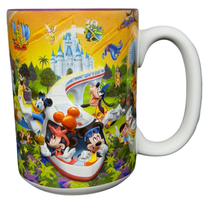 Walt Disney World Four Parks One World Embossed Grandma Mug