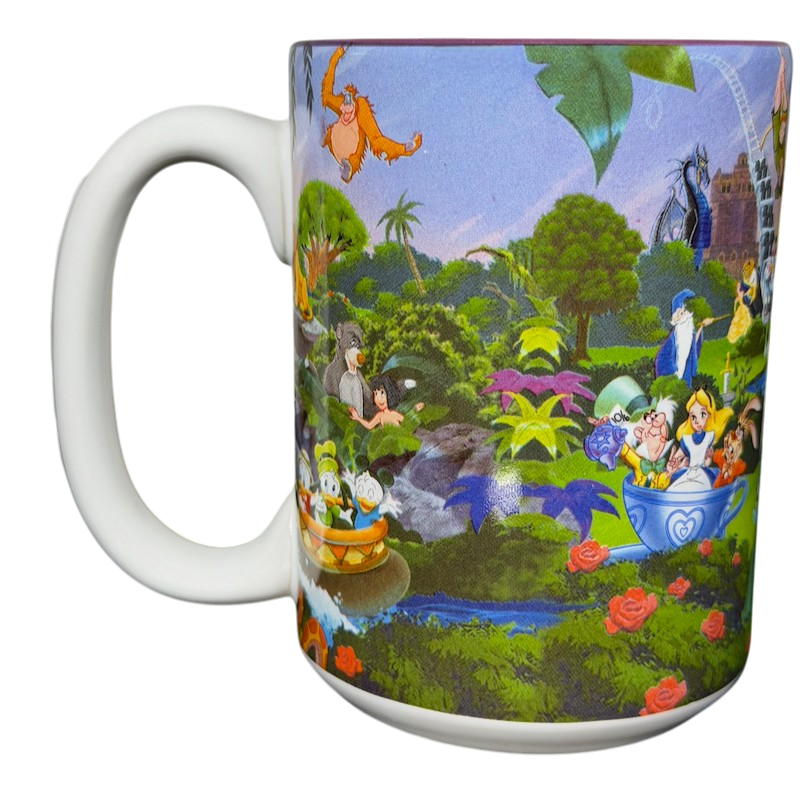 Walt Disney World Four Parks One World Embossed Grandma Mug