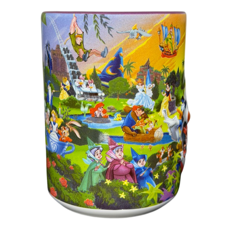 Walt Disney World Four Parks One World Embossed Grandma Mug
