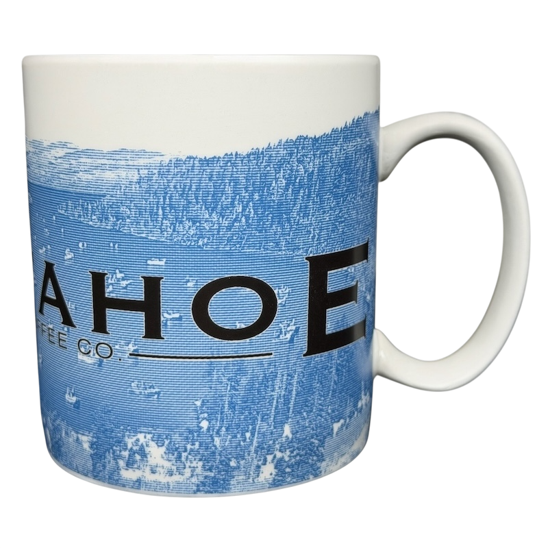 Skyline Series Barista Series One Lake Tahoe Statelline Mug 2002 Starbucks