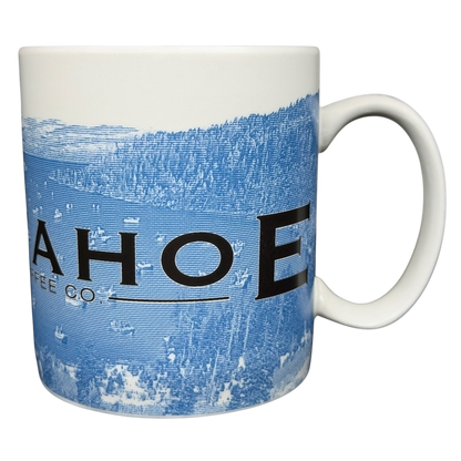 Skyline Series Barista Series One Lake Tahoe Statelline Mug 2002 Starbucks
