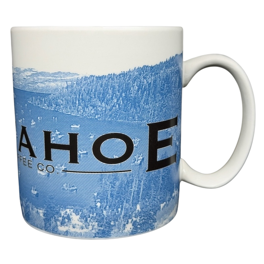 Skyline Series Barista Series One Lake Tahoe Statelline Mug 2002 Starbucks