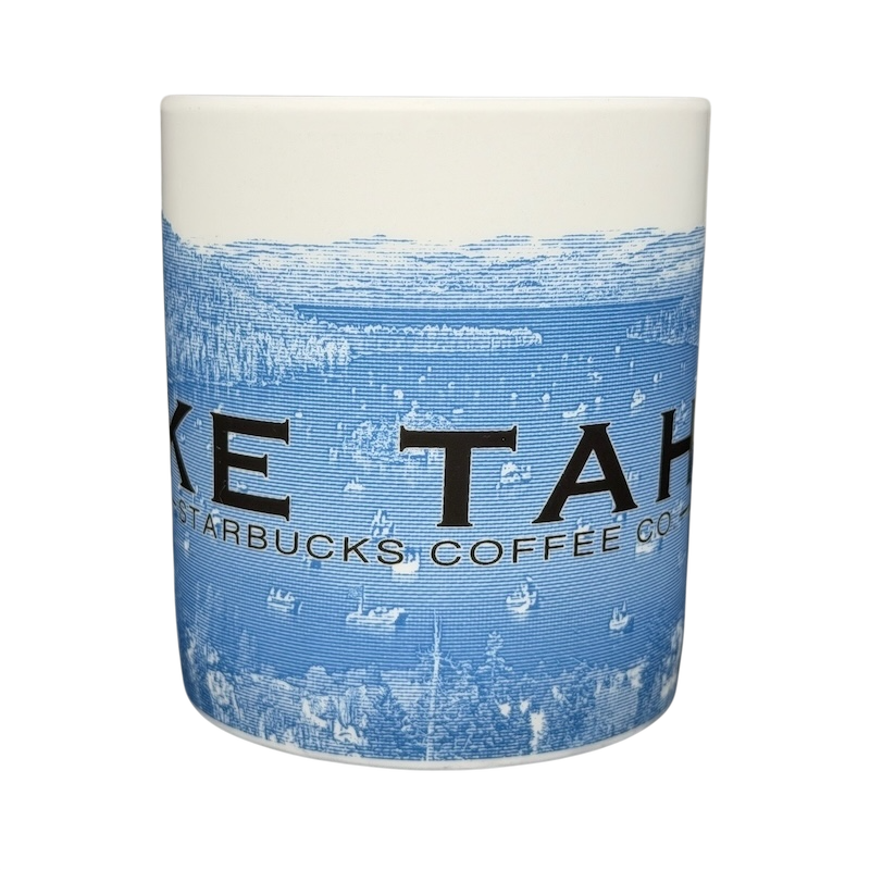 Skyline Series Barista Series One Lake Tahoe Statelline Mug 2002 Starbucks