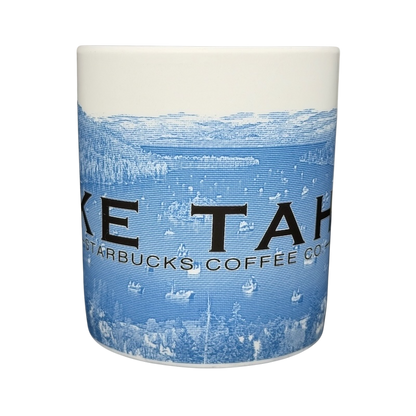 Skyline Series Barista Series One Lake Tahoe Statelline Mug 2002 Starbucks