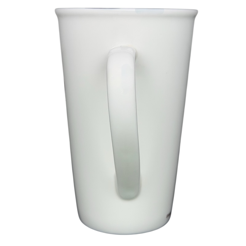 Venti 20 Ounces Rolled Rim White Mug 2010 Starbucks