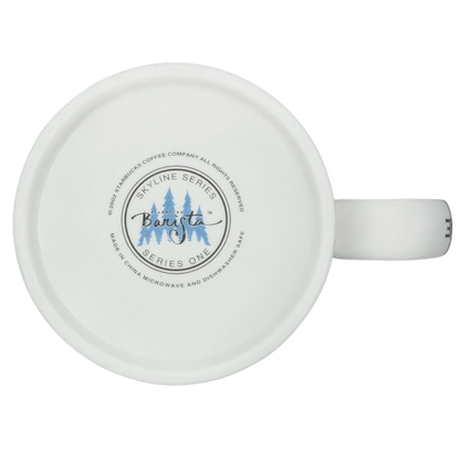 Skyline Series Barista Series One Lake Tahoe Statelline Mug 2002 Starbucks
