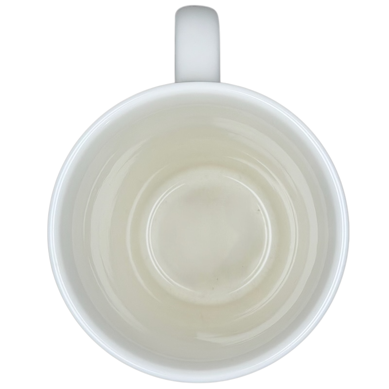 Venti 20 Ounces Rolled Rim White Mug 2010 Starbucks