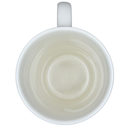 Venti 20 Ounces Rolled Rim White Mug 2010 Starbucks