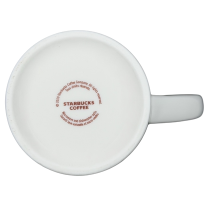 Venti 20 Ounces Rolled Rim White Mug 2010 Starbucks
