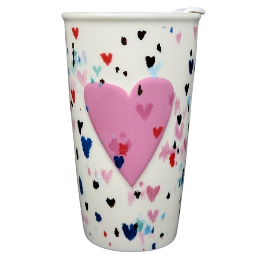 Valentine's Day Embossed Heart 10oz Tumbler Starbucks