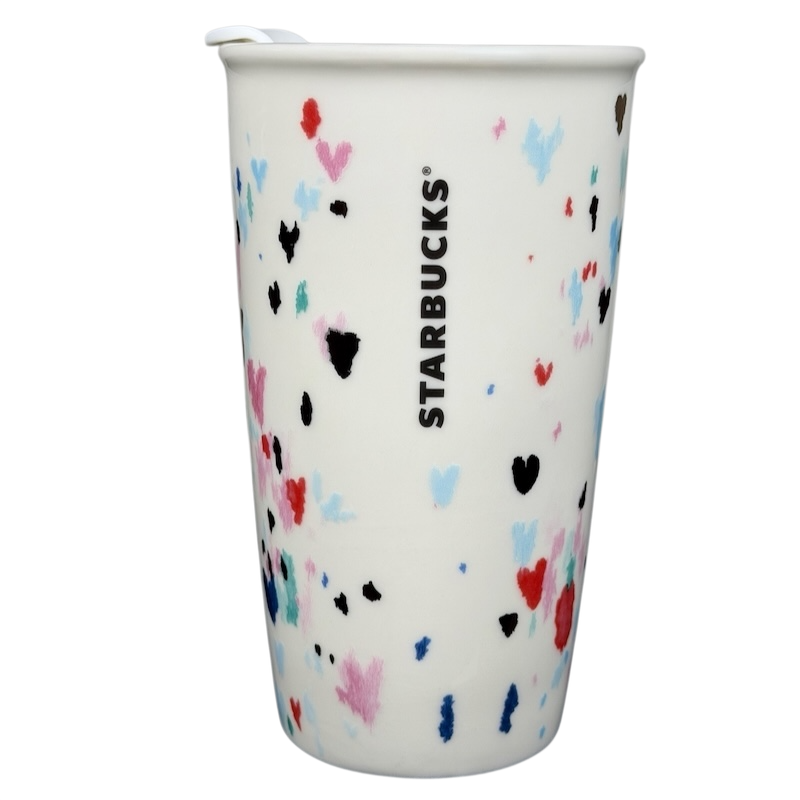 Valentine's Day Embossed Heart 10oz Tumbler Starbucks