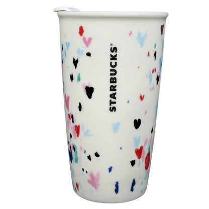 Valentine's Day Embossed Heart 10oz Tumbler Starbucks