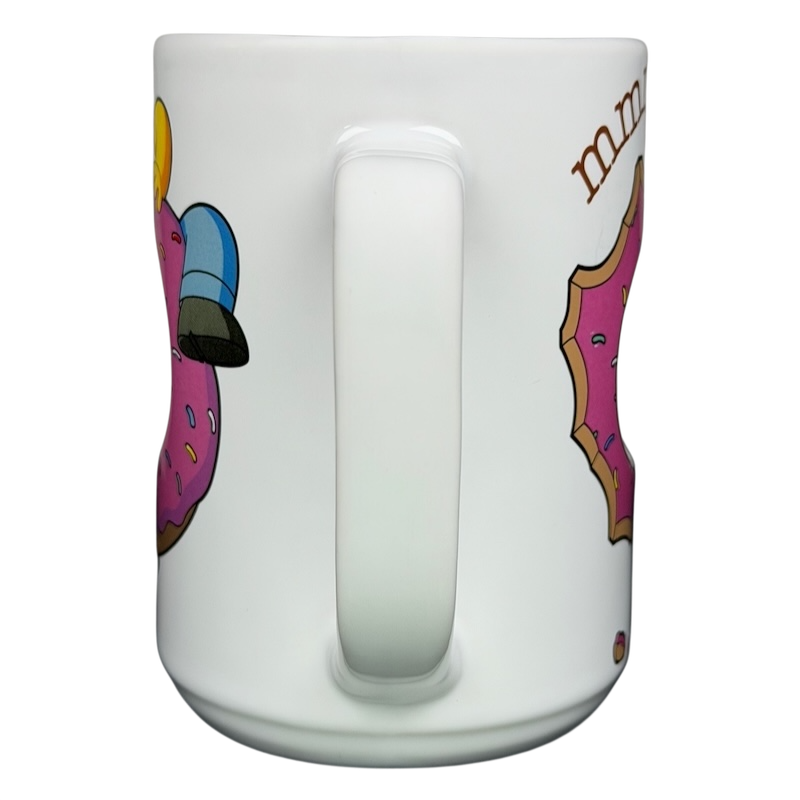 Homer Simpson Eating A Donut MMM... Carbs! The Simpsons Universal Studios Mug