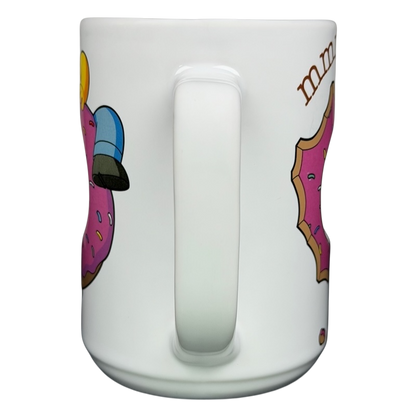 Homer Simpson Eating A Donut MMM... Carbs! The Simpsons Universal Studios Mug