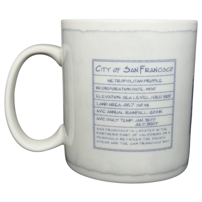Architect Series San Francisco 18oz Mug 2012 Starbucks