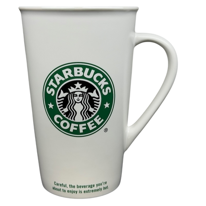 Grande Siren With Rolled Rim Tall White 16oz Mug 2006 Starbucks
