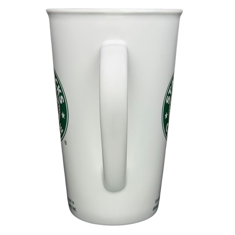 Grande Siren With Rolled Rim Tall White 16oz Mug 2006 Starbucks