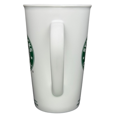 Grande Siren With Rolled Rim Tall White 16oz Mug 2006 Starbucks
