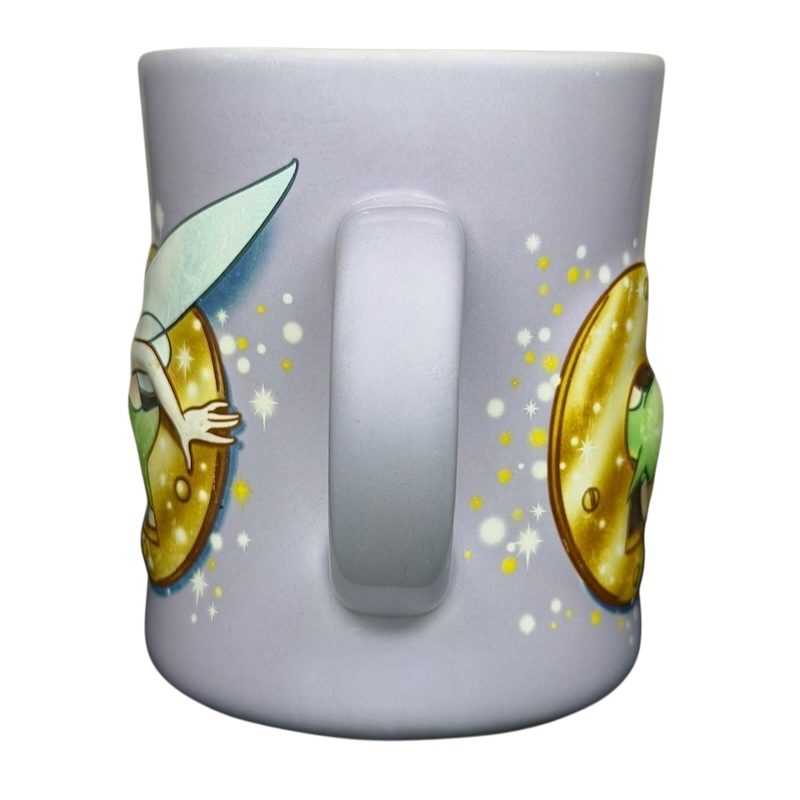 Tinker Bell Stuck In Keyhole Embossed Mug Disney Store