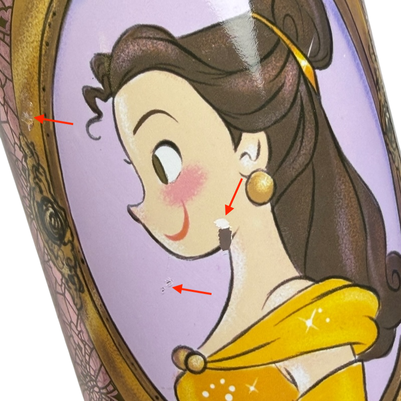 Beauty And The Beast Art Of Belle Collection Glass Tumbler Disney