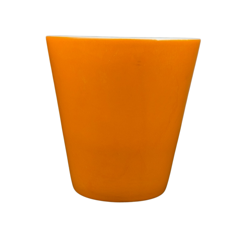 Rococo Scroll Handle Orange Mug 2012 Starbucks Tazo